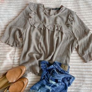 Zara oversized top